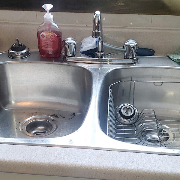 Clogged Kitchen Sink Drain, drain cleaning hamilton
